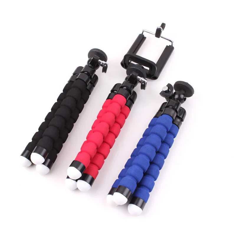 Tripods for Gopro Hero 12 11 10 9 8 7 Black MAX Flexible Mini Octopus Tripod Accessories for Go Pro 6 5 4 3 YI Eken SJCAM AKASO