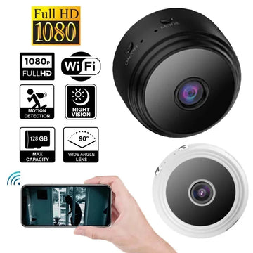 A9 WiFi Mini Camera HD Wireless Video Recorder Voice Recorder Security Monitoring Camera Smart Home For Infants And Pets