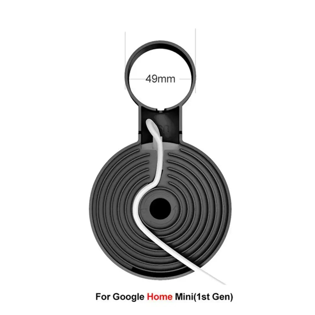 New Wall Mount for Google Home Nest Mini 2rd Holder Voice Assistant Smart Home Bracket Kitchen Bedroom Bathroom Audio Stand