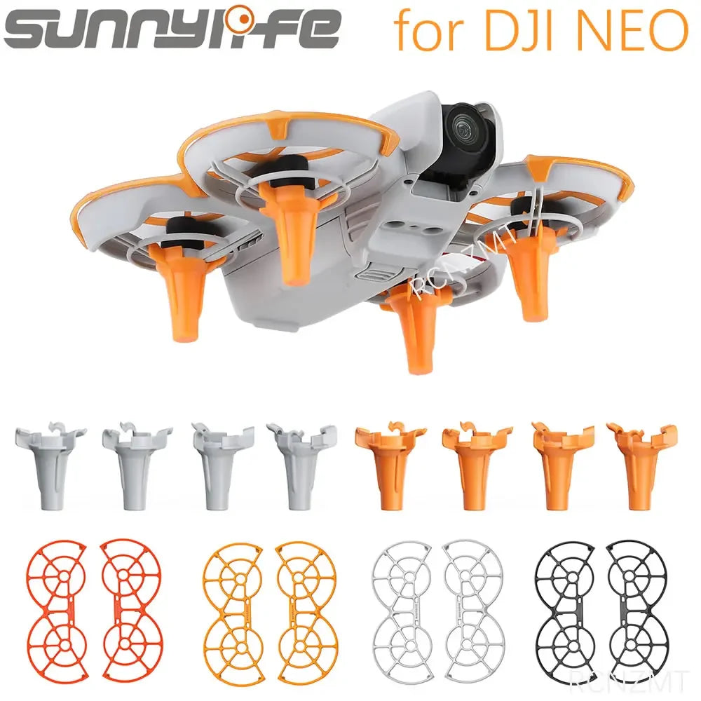 Protector Accessories Kit for dji neo Propeller Guard Landing Gear Legs Extender Protective Guards