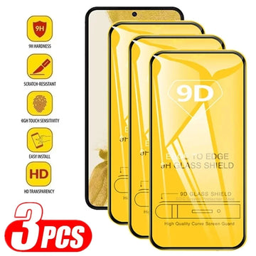 9D Tempered Glass for Samsung Galaxy A13 A53 A52 A32 A12 A50 A51 A52S A72 A54 A33 A71 A21S A73 M12 M52 M31 S10E Screen Protector