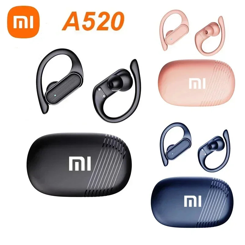 Xiaomi A520 Bluetooth Headphones TWS Wireless Earphones Ear Hooks Sports Running Game Headset Waterproof Hifi Earbuds