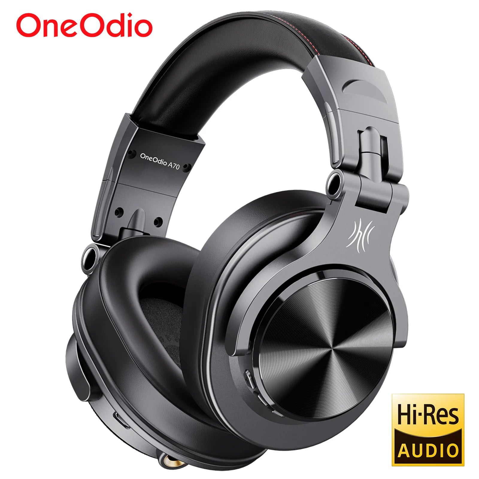 Oneodio Fusion A70 Bluetooth 5.2 Headphones Hi-Res Audio Over Ear Wireless Headset Professional Studio Monitor DJ Headphones 72H