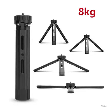 Mini Tripod for Camera Aluminum Tripie for Camera Desktop Mini Tripod Metal for Camera DSLR ILDC Camcorder Projector