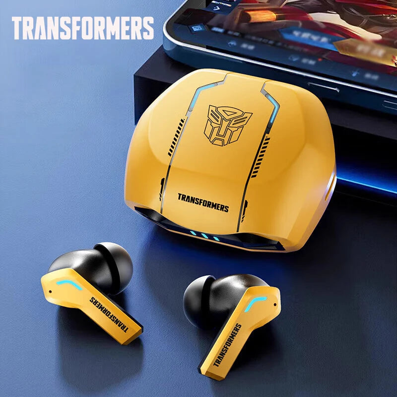 Transformers TF-T06 Bluetooth 5.3 Headset Dual Mode Noise Reduction Earphone for Video Game HIFI Earbuds Stable Connection