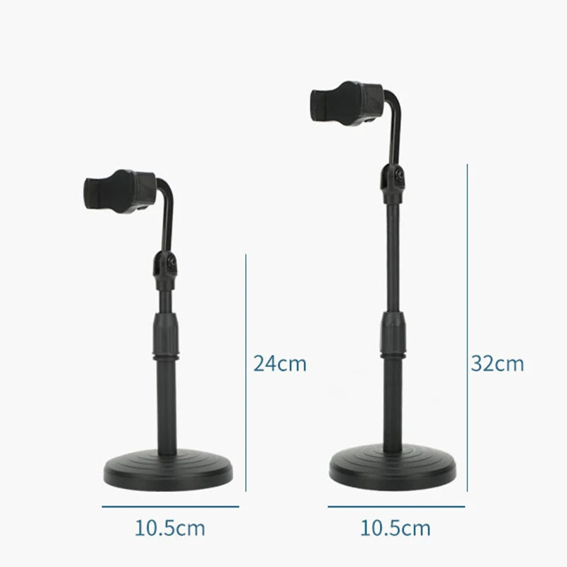 Desktop Tripod for Phone Smartphone Iphone with Phone Holder Stand Bracket Tripe for Mobile Telefoon Statief Stand Table