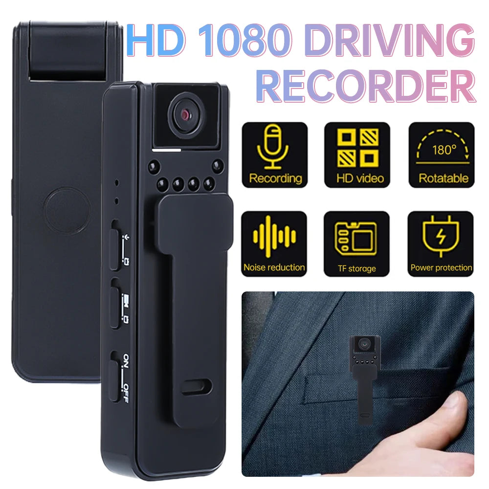 HD 1080P Mini Camera Digital Audio Video Recorder Smart Home Security Night Vision Body Camera Sports DV DVR Small Camcorder