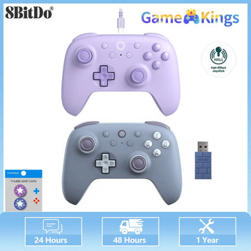 8BitDo - Ultimate C/2C Wireless 2.4G Controller For PC,Windows 10, 11,Steam Deck,Raspberry Pi, Android,Ultimate C Wired Gamepad