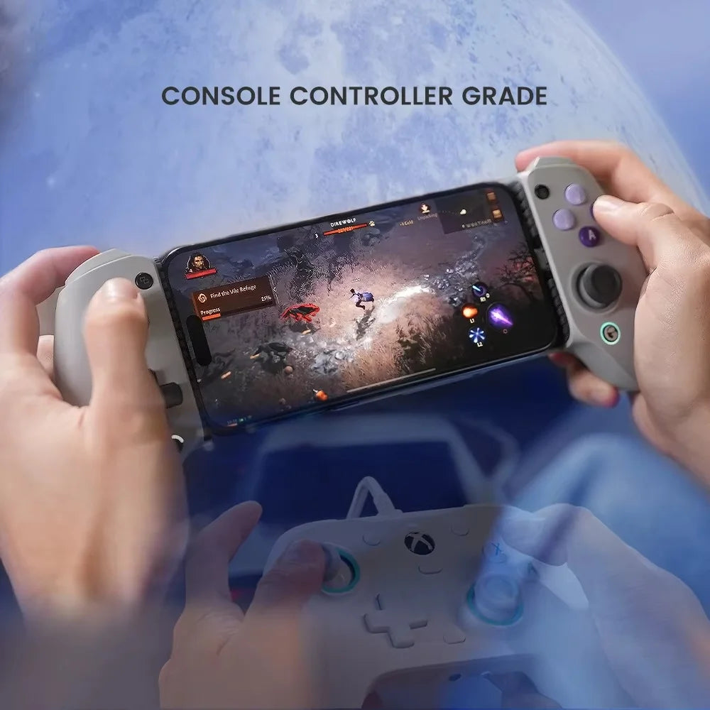 GameSir G8 Galileo Cellphone Gamepad Game Controller with Hall Effect Joystick for iPhone 15 Android Mobile Phone Cloud Gaming